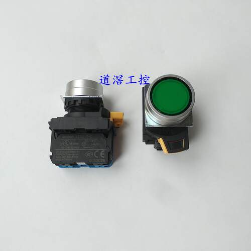 A22NL-MNM-TAA-G102-AD AC110 （有库存）按钮带灯自动复位Omro