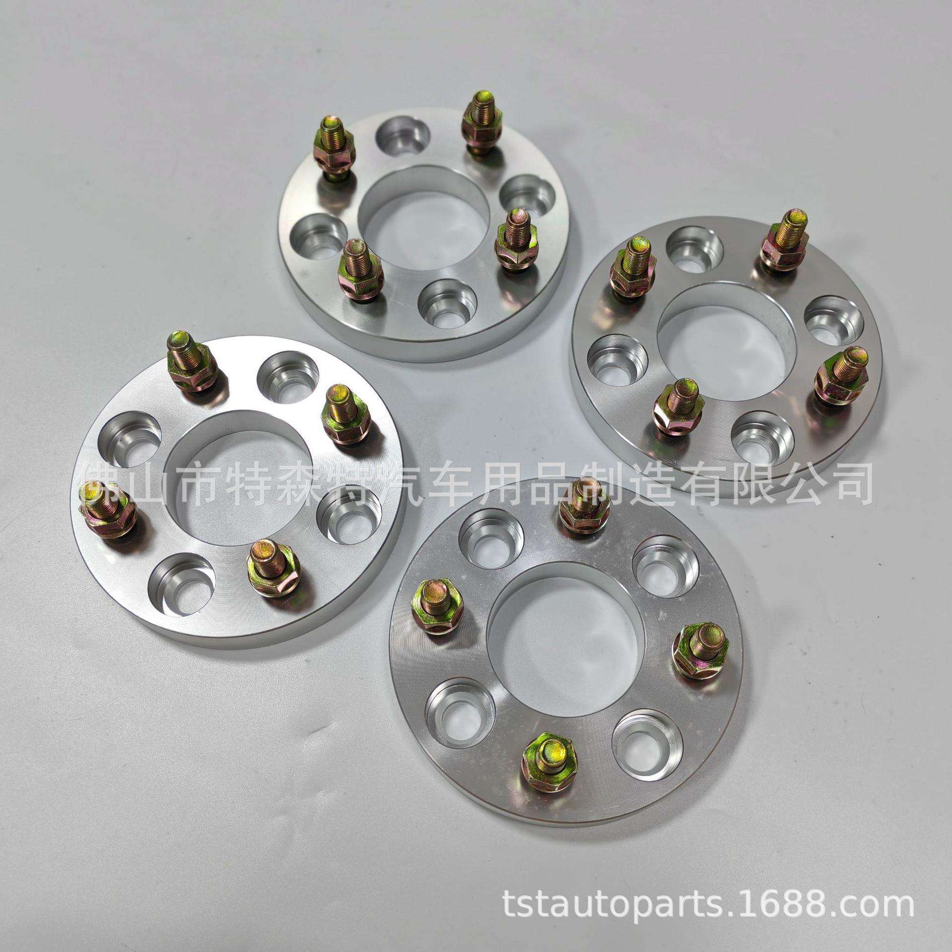 法兰盘 汽车轮胎垫片4*108轮毂加宽 20mm 轮毂变位器 铝合金T6063