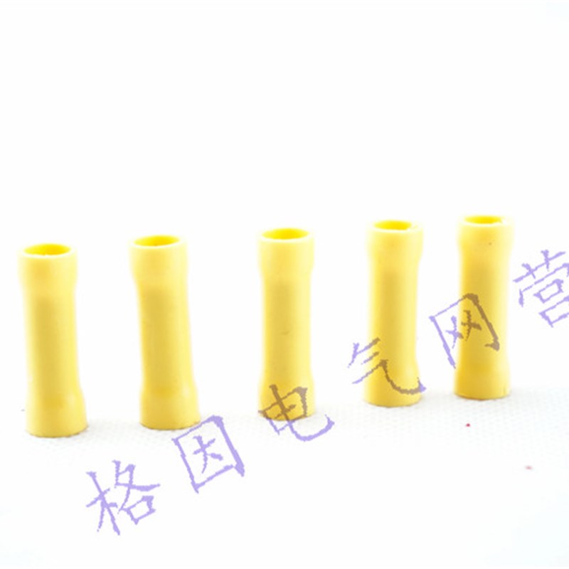 B-5.5 冷压绝缘端子 全绝缘管形端子 电线中间对接头 紫铜 只