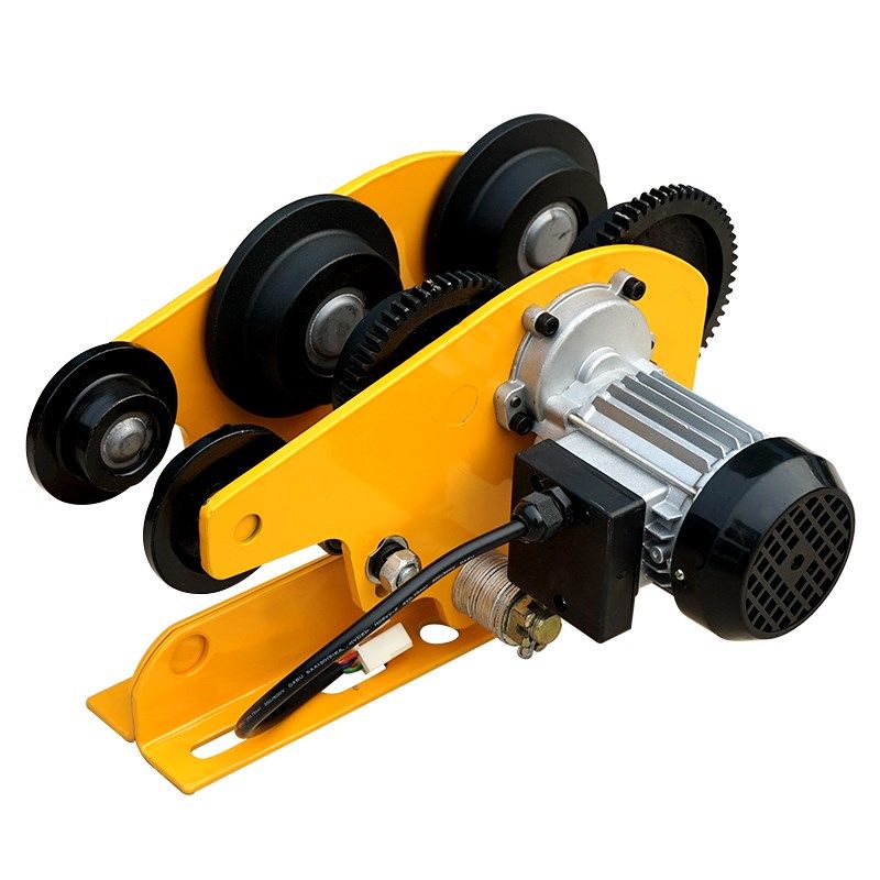 沪工电动葫芦跑车吨吨工字钢滑车单轨小车行车重滑轮