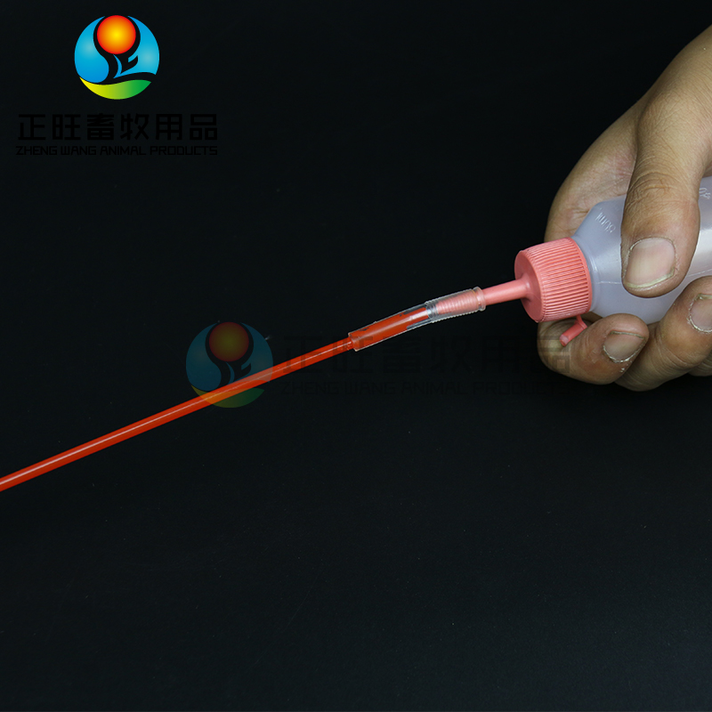 猪用输精管 海绵头大中小号人工授精深入输精管 一次性深部输精管