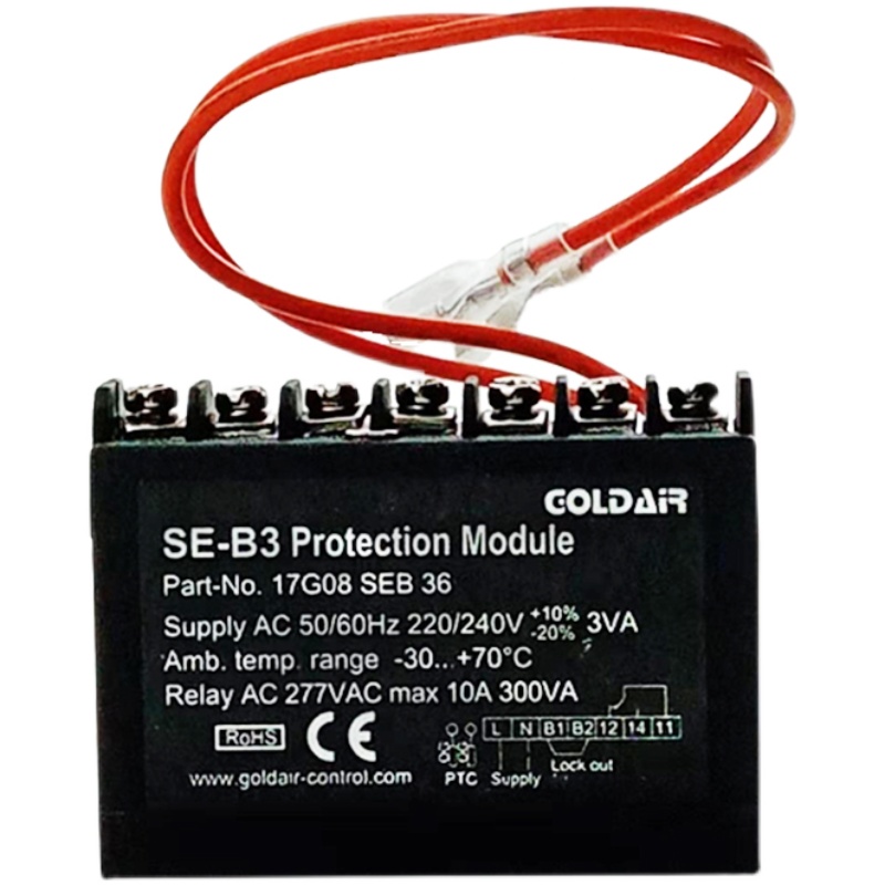 制冷半封闭机头电机温度保护器冷冻机空调压缩机保护模块SE-B3