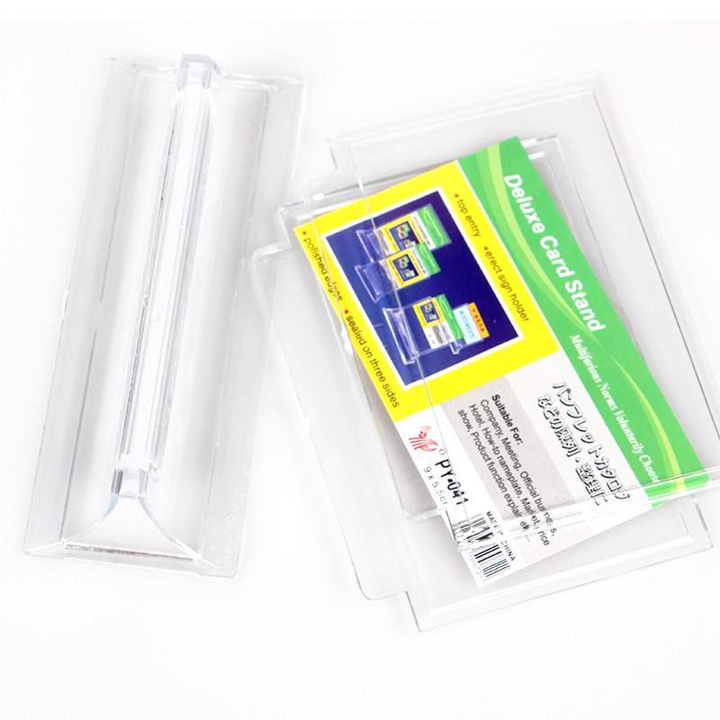 T型台签5  台卡架 台牌 面桌牌 会议牌 座位塑料展示牌酒水餐牌菜