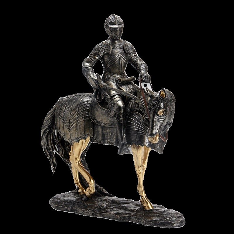 欧式盔甲骑士树脂工艺品家居书房客厅时尚创意装饰品摆设礼品,家居饰品,装饰摆件,淘宝优惠券,粉丝福利购,淘宝优惠卷
