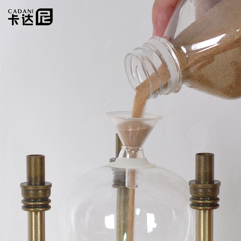 创意可以自己装沙自装自制沙漏瓶计时器沙子样品玻璃容器diy定制