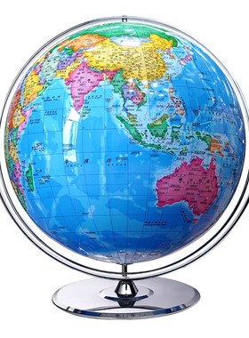 大号万向地球仪摆件高清复古家居客厅办公室摆设装饰开业商务礼品