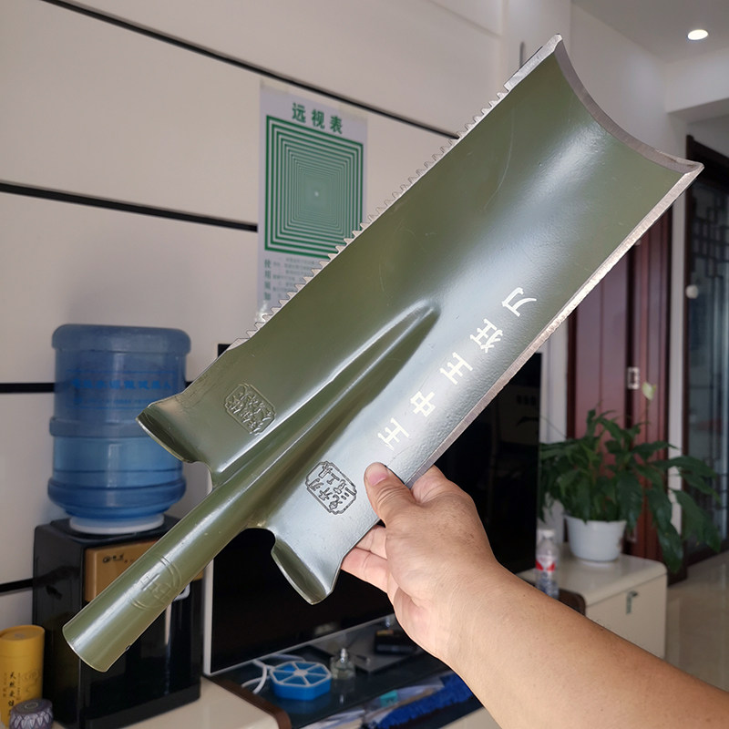 王中王挖树锹加重锰钢淬火铲沟锯齿锹加厚侧砍枝锹,农机/农具/农膜,锹,淘宝优惠券,粉丝福利购,淘宝优惠卷