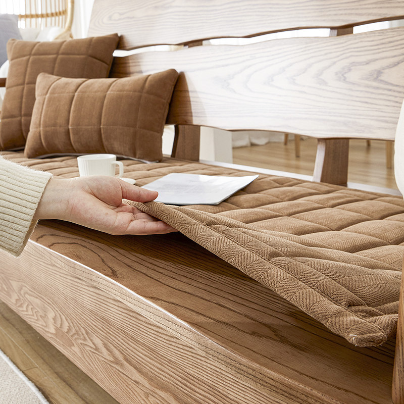 雪尼尔沙发垫子四季通用防滑现代办公室红实木沙发垫坐垫定制,居家布艺,沙发垫,淘宝优惠券,粉丝福利购,淘宝优惠卷