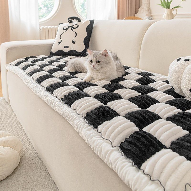沙发垫年新款档冬季加厚保暖毛绒防防滑坐垫皮沙发罩秋冬,居家布艺,沙发垫,淘宝优惠券,粉丝福利购,淘宝优惠卷