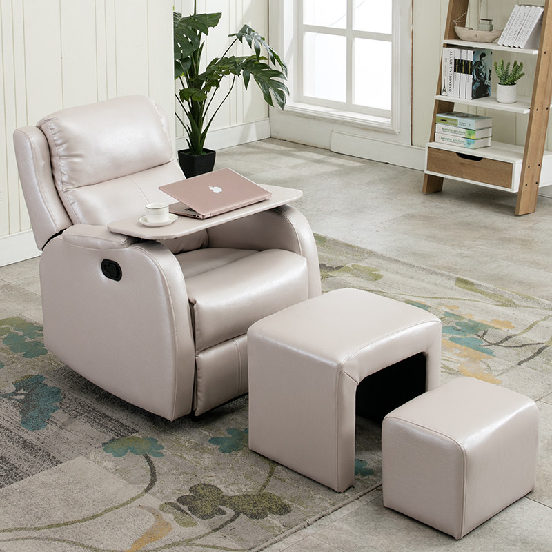 美睫美甲沙发足疗美脚按摩椅电脑打游戏椅面膜护理躺椅,住宅家具,皮布沙发,淘宝优惠券,粉丝福利购,淘宝优惠卷