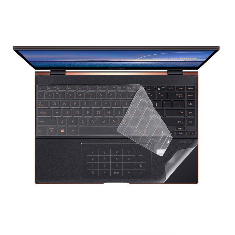 .英寸灵耀逍遥外壳膜UF电脑纸o平台代笔记本机身保护膜键盘屏幕全