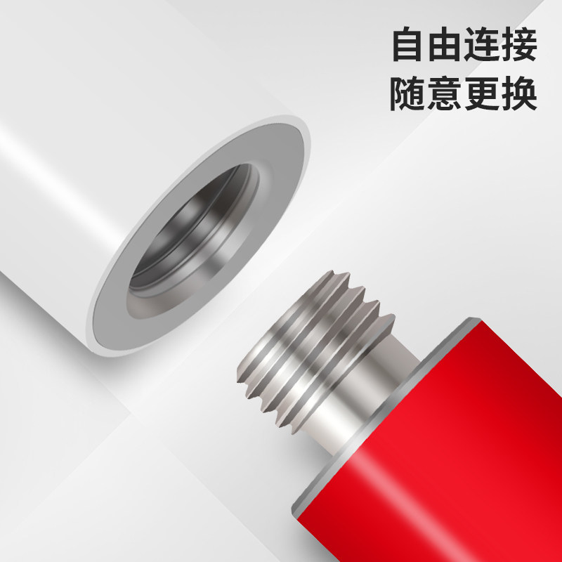 标杆杆测量加厚铝合金红白标尺杆伸缩测量杆米米米测深杆,五金/工具,标尺,淘宝优惠券,粉丝福利购,淘宝优惠卷