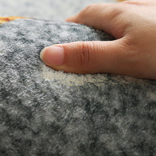 地毯卧室床边毯高级灰色房间毛绒地垫茶几垫子家用床下耐脏全铺垫