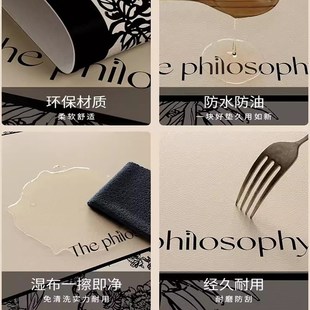 转角书桌桌垫L型弧形学习桌电脑办公桌保护垫学生拐角写字台桌布