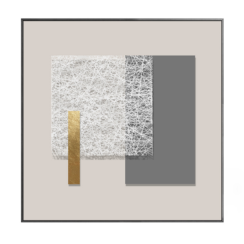 影拥 现代简约风格抽象创意装饰画 客厅沙发壁画餐厅卧室床头挂画图片