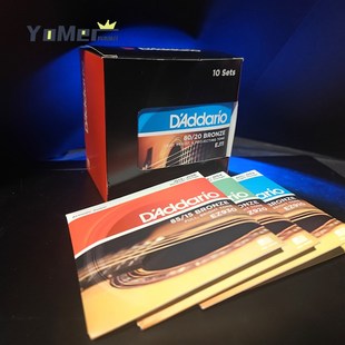 有木味儿 民谣木吉他琴弦达达里奥Ddio美产J Z9磷铜