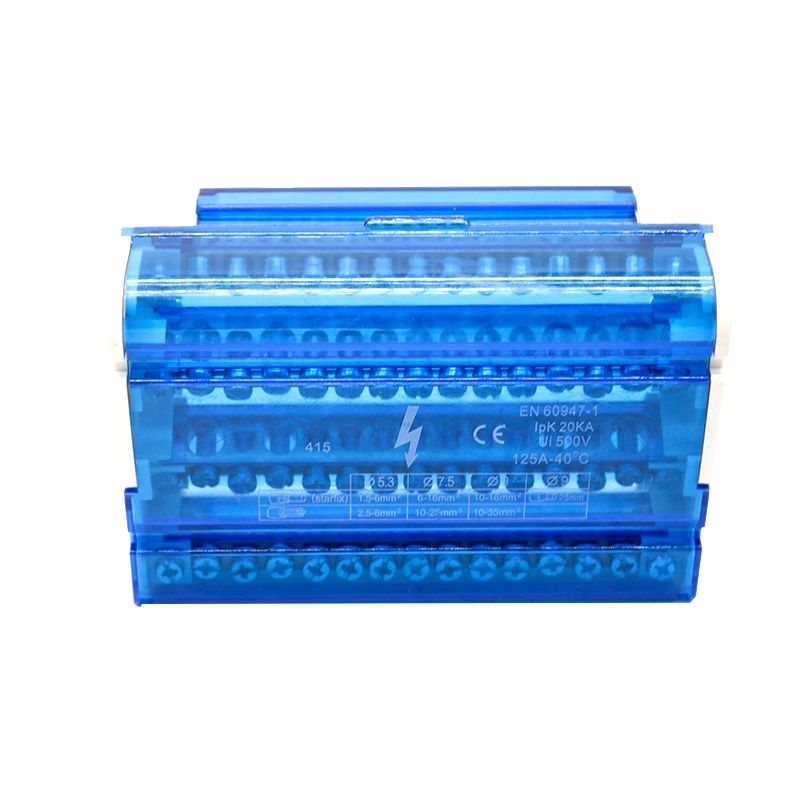 零线分线盒排孔接线端子进出大电流功率零地铜排并线器,电子/电工,接线端子,淘宝优惠券,粉丝福利购,淘宝优惠卷