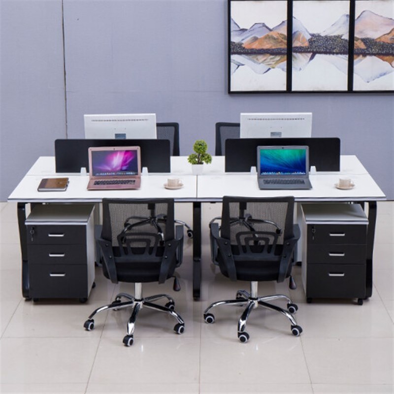 昆明办公家具 职员办公桌椅子 屏风工作位电脑桌现代职员