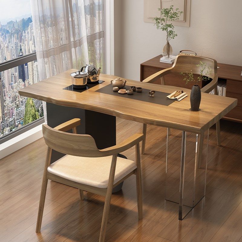 新实木整板桌面压力茶台新款小型家用休闲迷你阳台泡茶,住宅家具,家用茶台/茶桌,淘宝优惠券,粉丝福利购,淘宝优惠卷