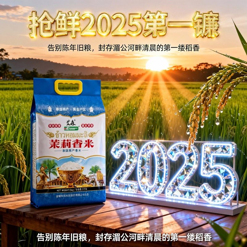 大米丝苗米长粒香米泰国香米猫牙米大米2025新米大米5kg大米10kg
