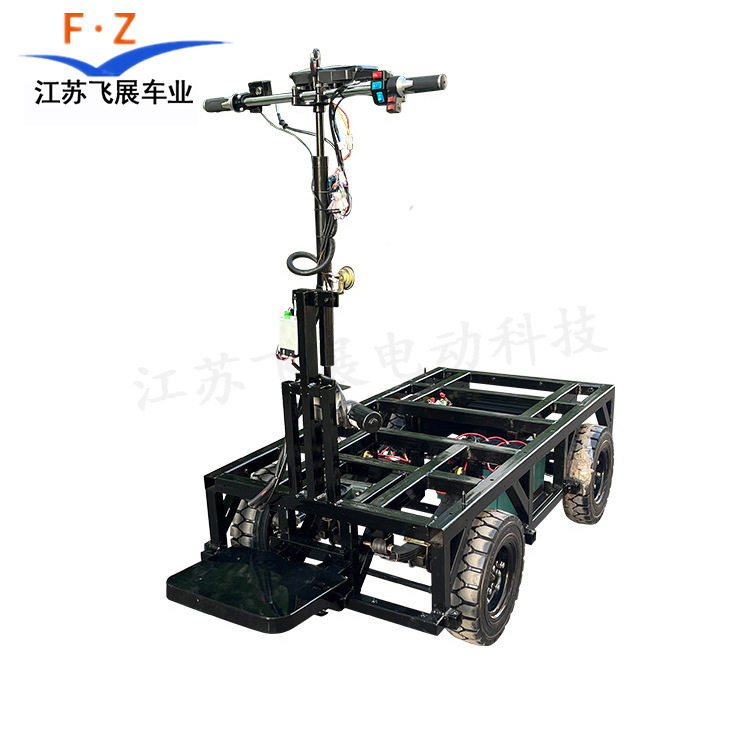 电动四轮载重搬运车工地仓库
