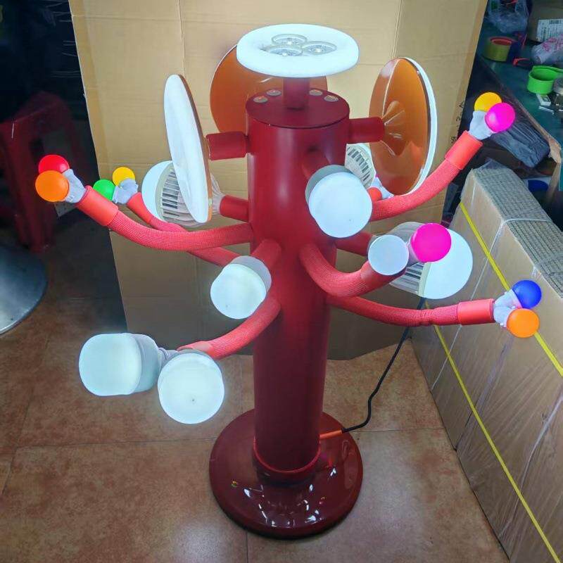 LED灯泡展示架测试台E27老化架e27树形试灯架发财树试灯器