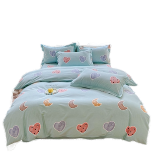 2m床加厚200x230简约品被罩宿舍 1.8 纯棉磨毛被套单件1.2 1.5