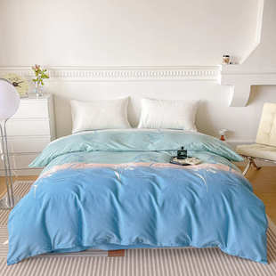 2m床宿舍品加厚200x230被罩简约 1.8 纯棉磨毛被套单件1.2 1.5