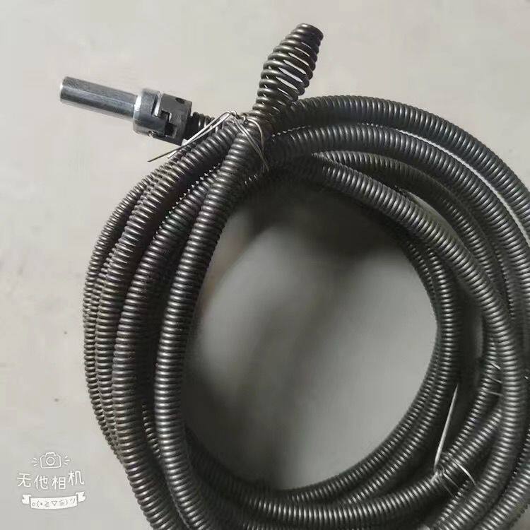 家用手电钻疏通下水道弹