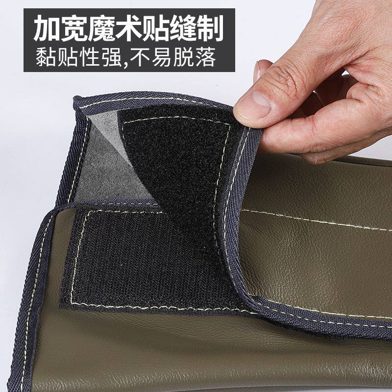 牛皮护脚套焊工鞋套电焊