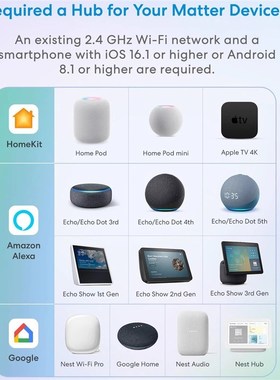 atter智能开关 单零火通用欧规Hoit触摸开关exa Google