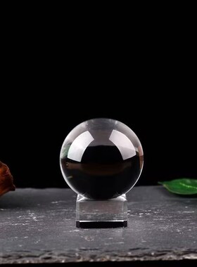 特价大小号透明水晶球摆件 家居客厅装饰品开业乔迁礼品灯饰配件