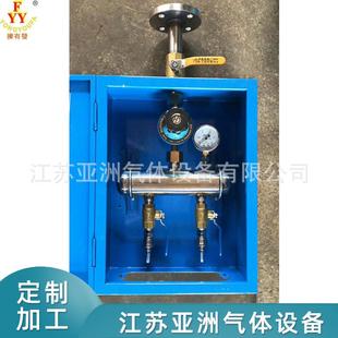 氧气终端箱气体集头箱乙炔终端气体终端盒子管道终端盒定制