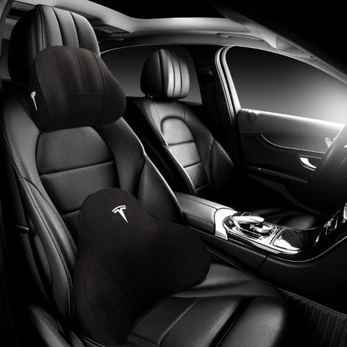 适用于Tesla特斯拉丫modely头枕腰靠x/s靠枕model3腰枕颈枕背靠垫