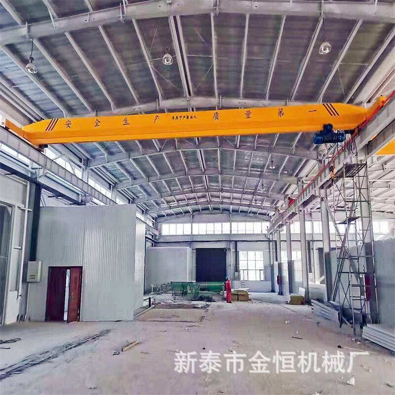 加工车间8吨10吨电动单梁桥式起重机操作简单电动遥控单梁起重机