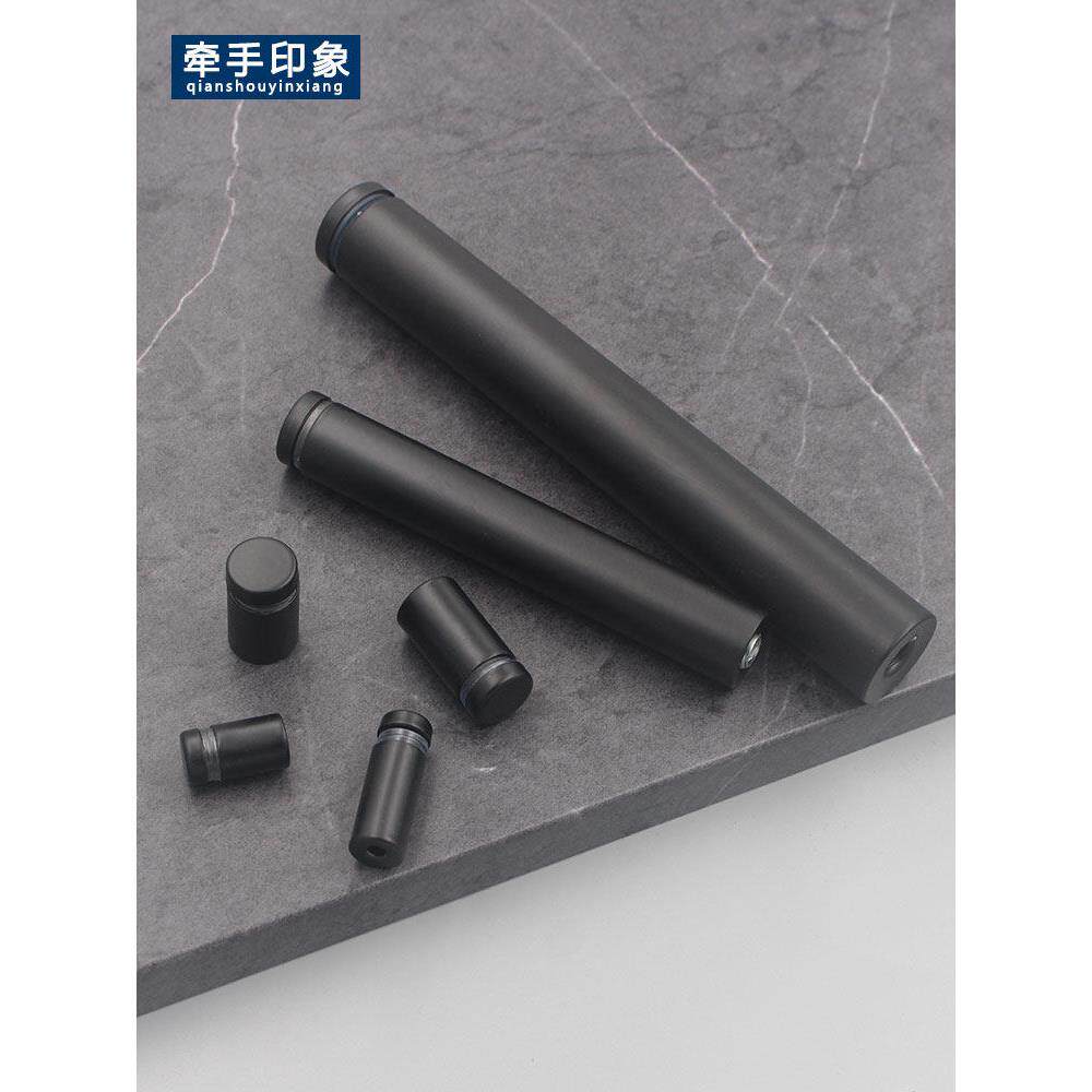 哑黑色不锈钢广告钉厂家直销亚克力玻璃瓷砖固定装饰钉台面支撑钉