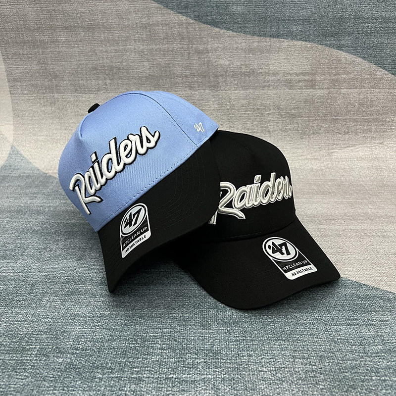 47 brand突袭者棒球帽西海岸高顶街舞鸭舌帽橄榄球大联盟情侣帽子