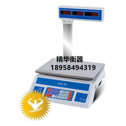 798D带臂40kg电子计价秤