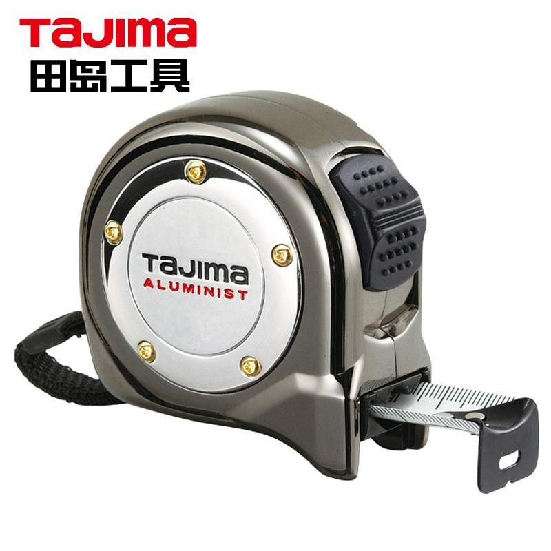 田岛(TaJIma)卷尺钢卷尺 5.5米25mm宽镀铬铝合金AL25-55B 1001-