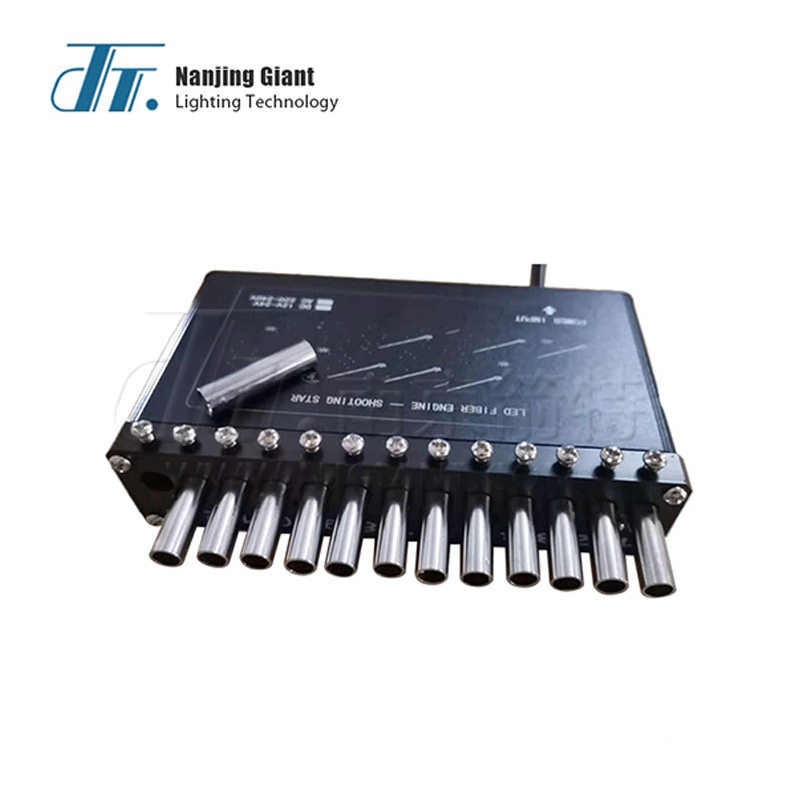 12V6W12孔流星光源机专用天花板星空梦幻遥控RGB流星光源器