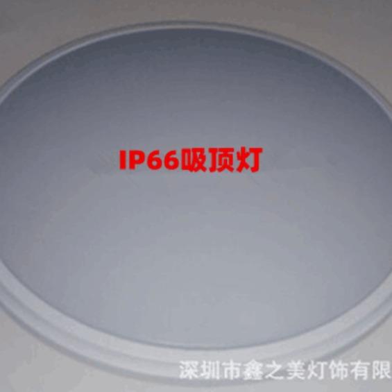 现代简约吸顶灯IP66 防水防尘防潮室内灯具LED节能吸顶灯
