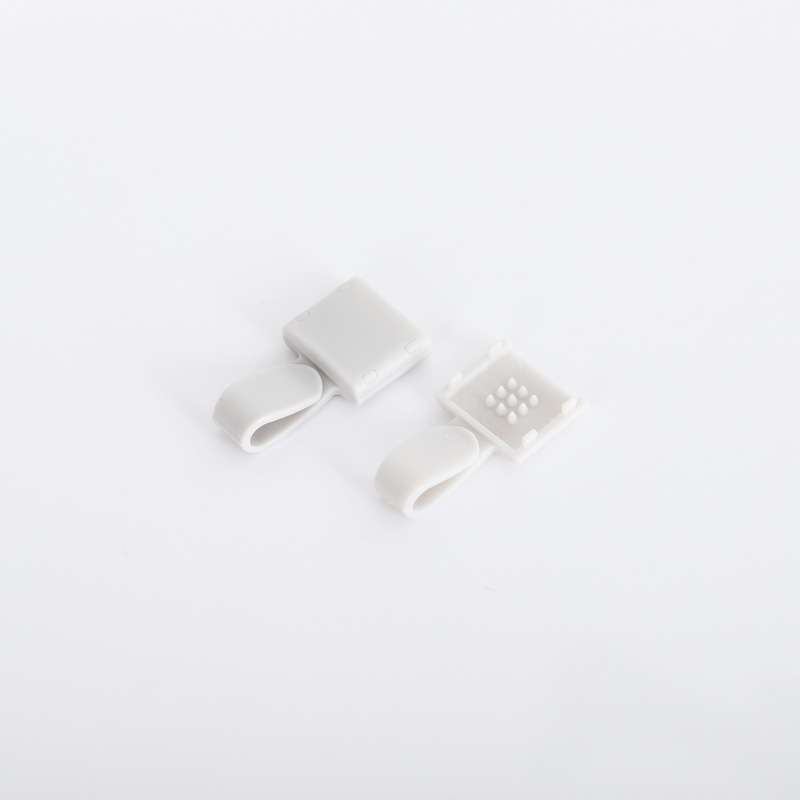 挂绳扣子现货 灰白色1cm 1.5cm 塑料扣子吊绳配件