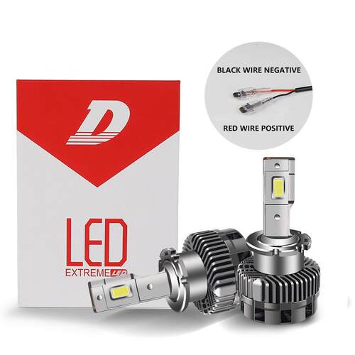 跨境款LED汽车大灯D系列更换原车HID灯泡 通用款D1S D2S D3S D4R
