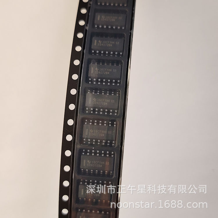 TI原装CD4072B逻辑门贴片IC