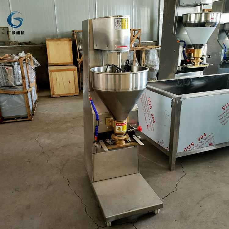 制作鱼丸肉丸包馅肉丸机自动商用做肉丸设备不锈钢丸子成型机