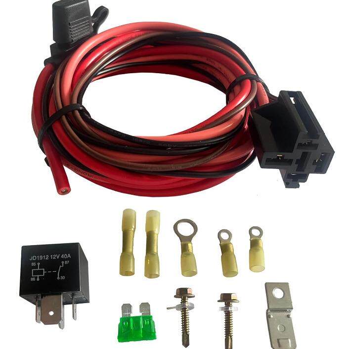 电动燃油泵继电器组件 燃油泵线束组件继电器 40A 12V P/N 30247