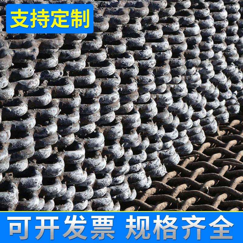 焊接锰钢筛网 矿筛轧花网锰钢丝编织网 金属焊接筛网