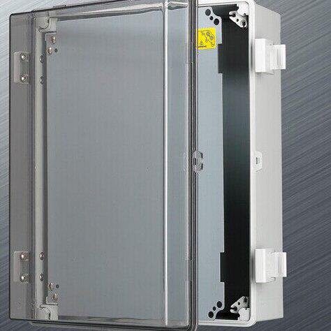 300*200*170PC防水配电箱 带扣塑料防水箱 欧式电气盒 透明控制箱