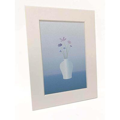纸板装饰相框空框安装定制A4照片打印加相框衬插图艺术Giclee展览