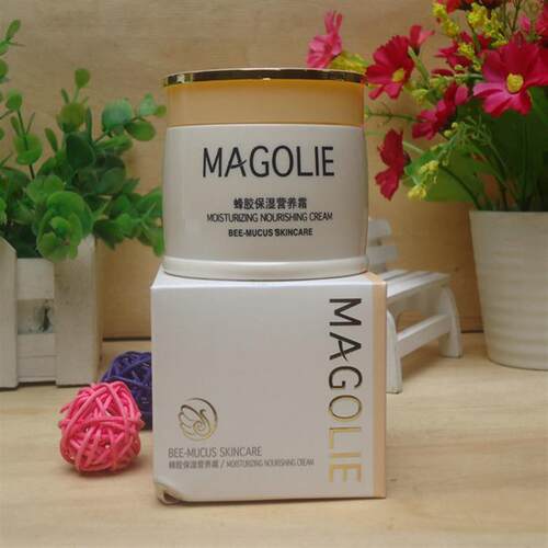 MAGOLIE 麦金利 蜂胶保湿营养霜 80g 千叶花样护肤面霜包邮